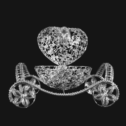 Heart Shaped Carriage Box
