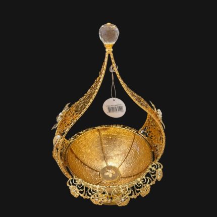 Gold Turkish Metal Chocolate Bowl