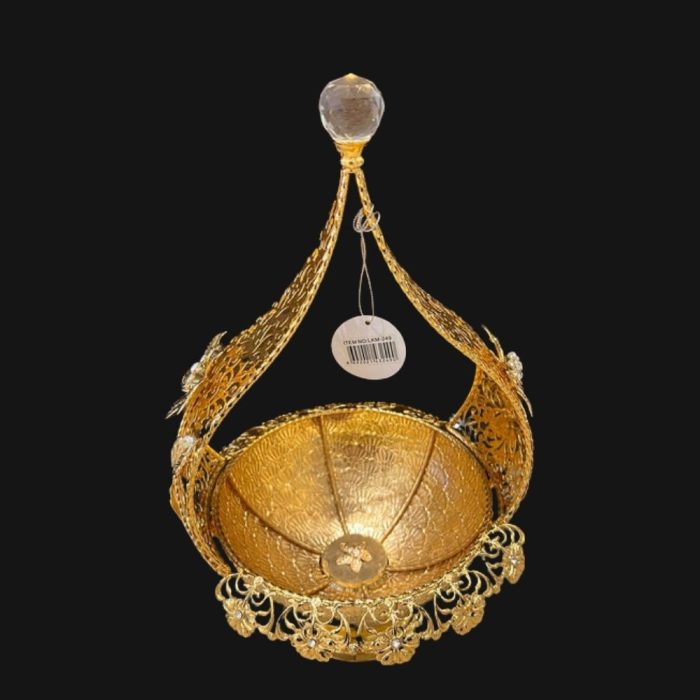 Gold Turkish Metal Chocolate Bowl
