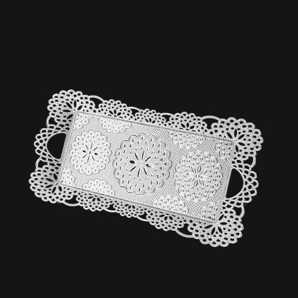 Silver Turkish Tea Serving Tray