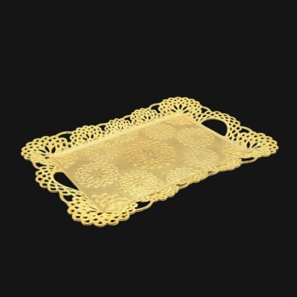 Golden Tea Tray