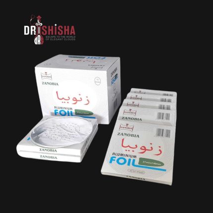 Zanobia Foil Sheets – Pre-cut & pre-poked aluminum foil for hookah sessions