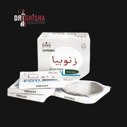 Zanobia Foil Sheets – Pre-cut & pre-poked aluminum foil for hookah sessions