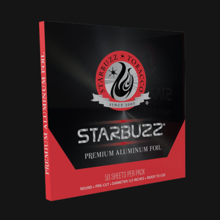 Premium hookah foil by Starbuzz – Even heat distribution for a smooth session