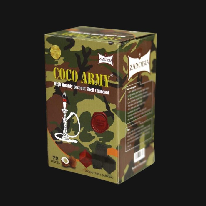 Zanobia Charcoal coco army -Zanobia Coco Army Charcoal