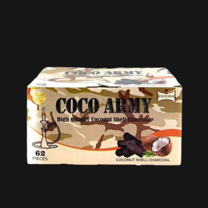 Zanobia Charcoal coco army -Zanobia Coco Army Charcoal